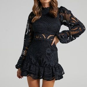 SHOWPO KISS ME NOW LACE DRESS
